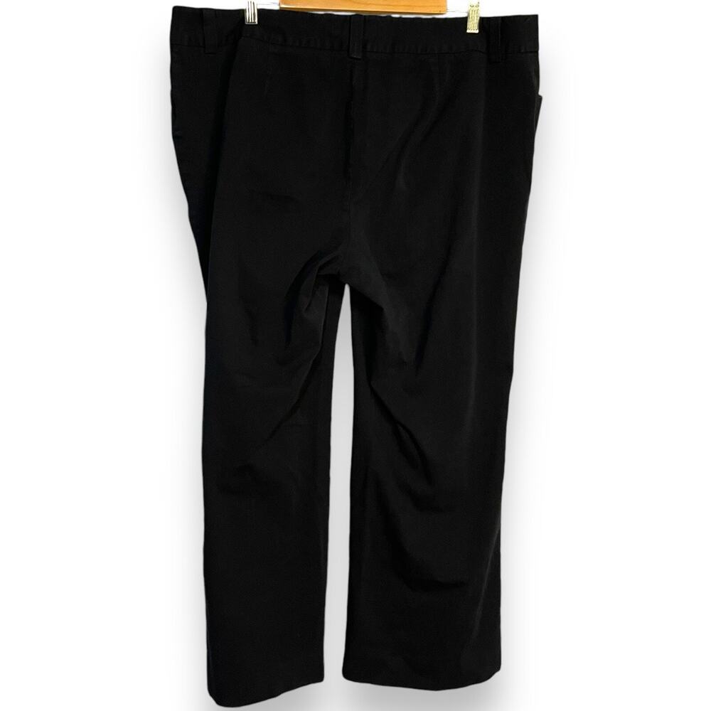 INC International Concepts Dress Pants Women's 20W Black Dark Academia Business